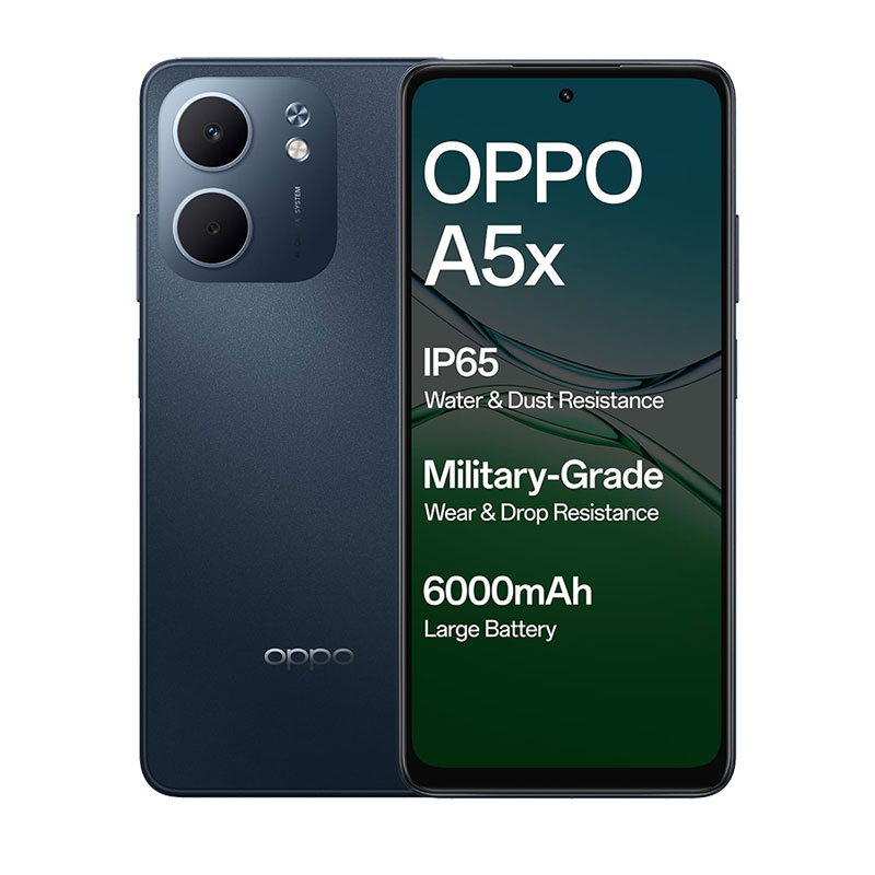 Picture of Oppo A5X 4G (4GB RAM, 128GB, Midnight Blue)