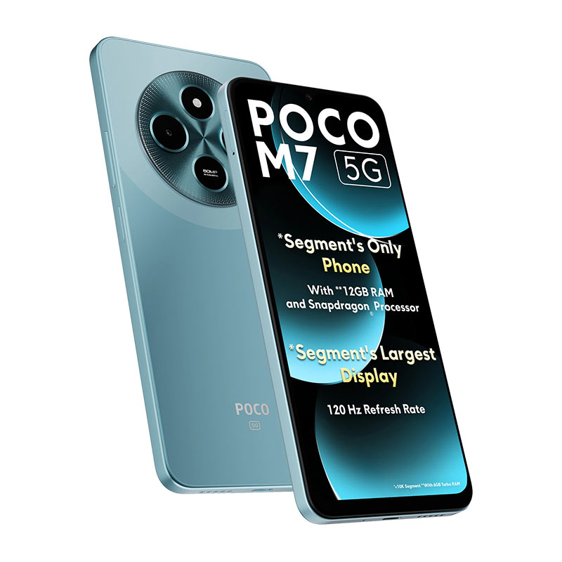 Picture of POCO M7 5G (6GB RAM, 128GB, Ocean Blue)