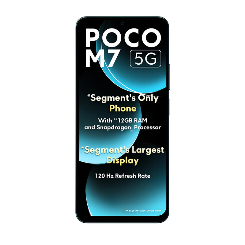 Picture of POCO M7 5G (8GB RAM, 128GB, Ocean Blue)