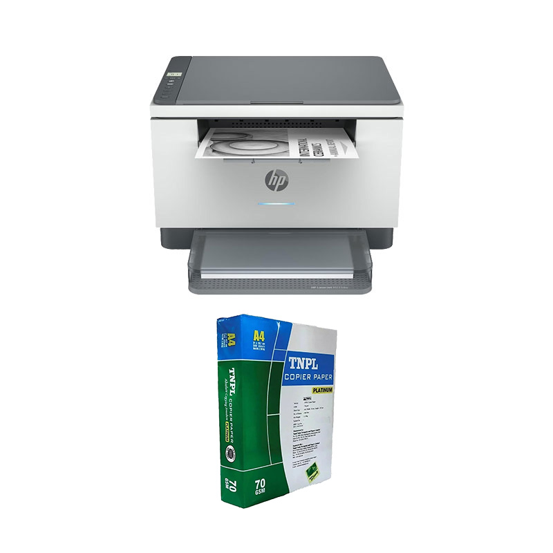 Picture of HP Laserjet MFP M233dw Printer (6GX04A)  + A4 Sheet Bundle