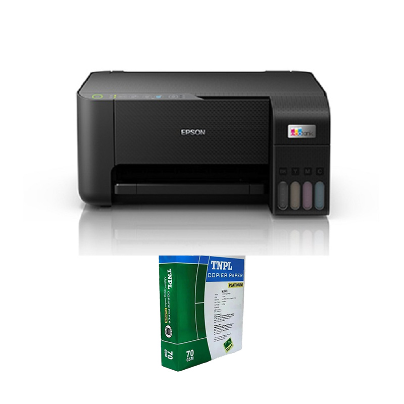 Picture of Epson EcoTank L3250 A4 Wi-Fi All-in-One Ink Tank Printer  +  A4 Sheet Bundle