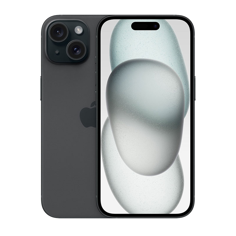 Picture of Apple iPhone 15 MTP03HNA (128GB, Black)