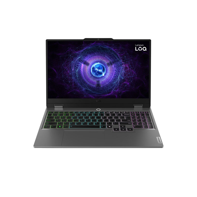 Lenovo LOQ - Intel Core i5-13450HX 15.6" (39.6cm) 83DV01AAIN Gaming Laptop (16GB/ 512GB SSD/  Full HD Display/ Anti-Glare/ E-shutter/ NVIDIA GeForce RTX 4050 6GB GDDR6/ Windows 11 Home/ Office Home 2024/ 1 Year Warranty/Luna Grey/ 2.38Kg) 