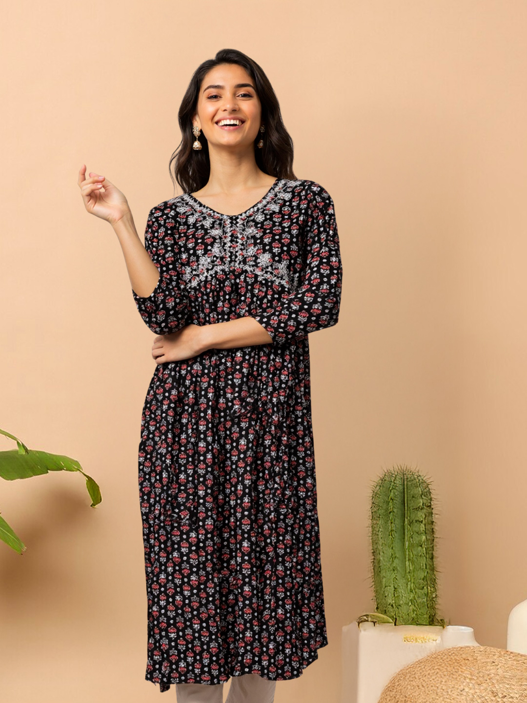 Women's Alia Cut  Maternity Kurta