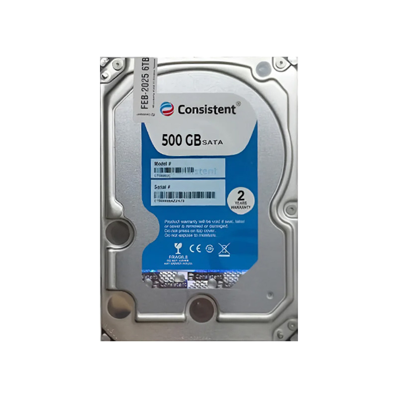 Consistent 500 GB SATA Internal Hard Drive (3.5 Inch/ High Performance Desktop HDD with 2 Years Warranty)