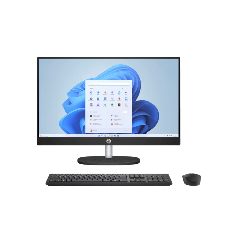 Picture of HP - 13th Gen Intel Core i3-1315U 23.8" (60.5 cm) 24-cr0903in All-in-One Desktop PC (8GB/512GB SSD/ Full HD Display/ Intel UMA Graphics/ Windows 11 Home/1Year Warranty/ Jet black/ 5.27 kg)