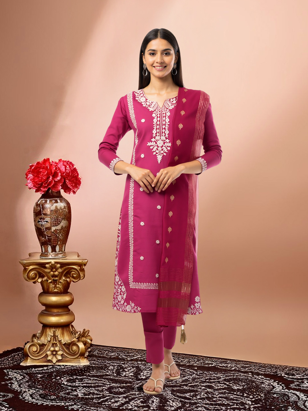 Elegant Traditional Salwar Suit Set