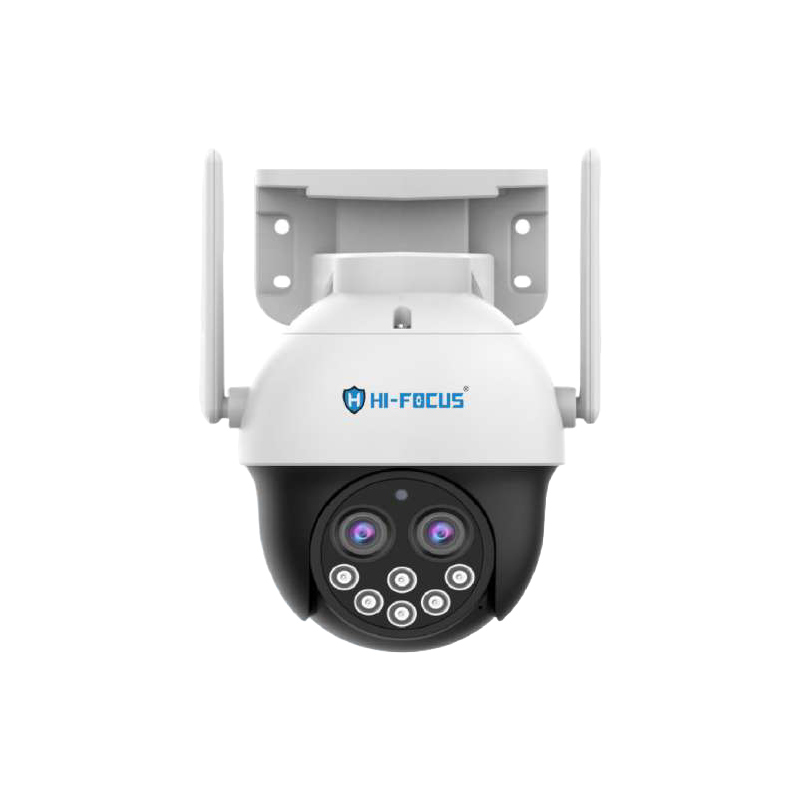 Picture of Hi-Focus 4MP Dual Lens Wi-Fi Smart PTZ Outdoor Camera (‎HC-IPC-SDJ41N3-W)
