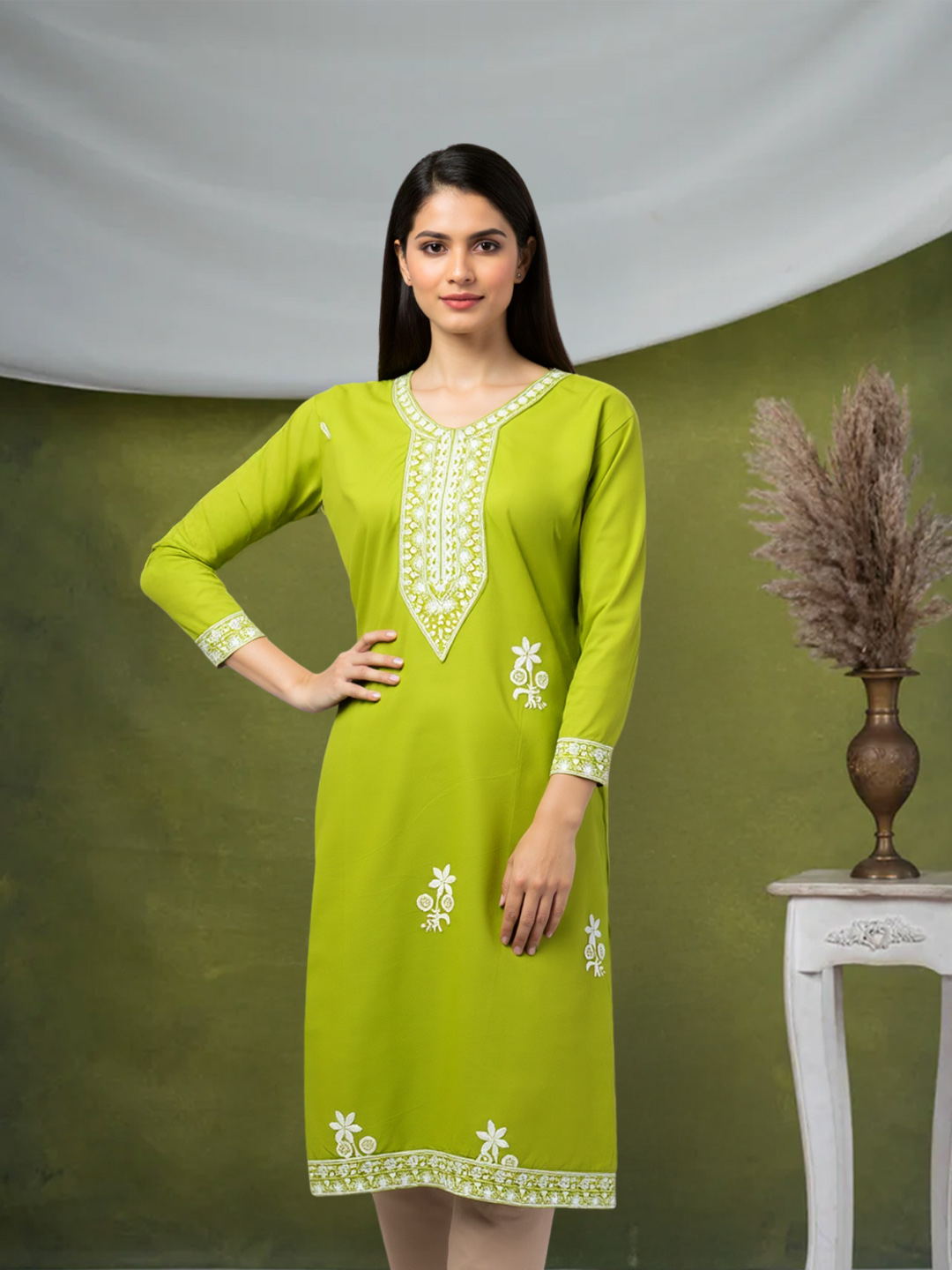 Embroidered Everyday Comfort Kurta