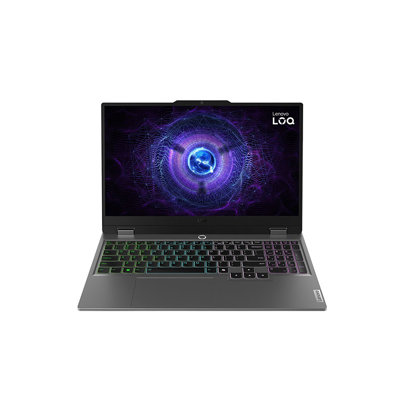 Picture of Lenovo LOQ -  Intel Core i5-13450HX 15.6" (39.6cm) 83DV01B8IN  Gaming Laptop (16GB/  512GB SSD/ Full HD Display/  NVIDIA GeForce RTX 3050A 4GB GDDR6/ E-shutter/ Anti-Glare/ 100% sRGB/ 144Hz/ Windows 11 Home/ Office Home 2024/ 1Year Warranty/ Luna Grey/ 2.38 kg)