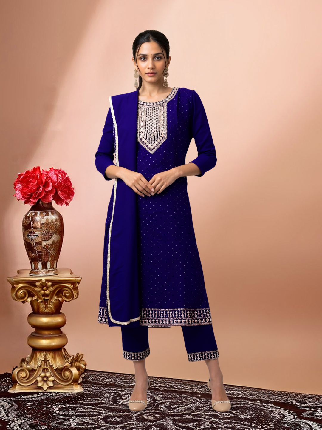 Elegant Embellishments Traditional Salwar Suit Set