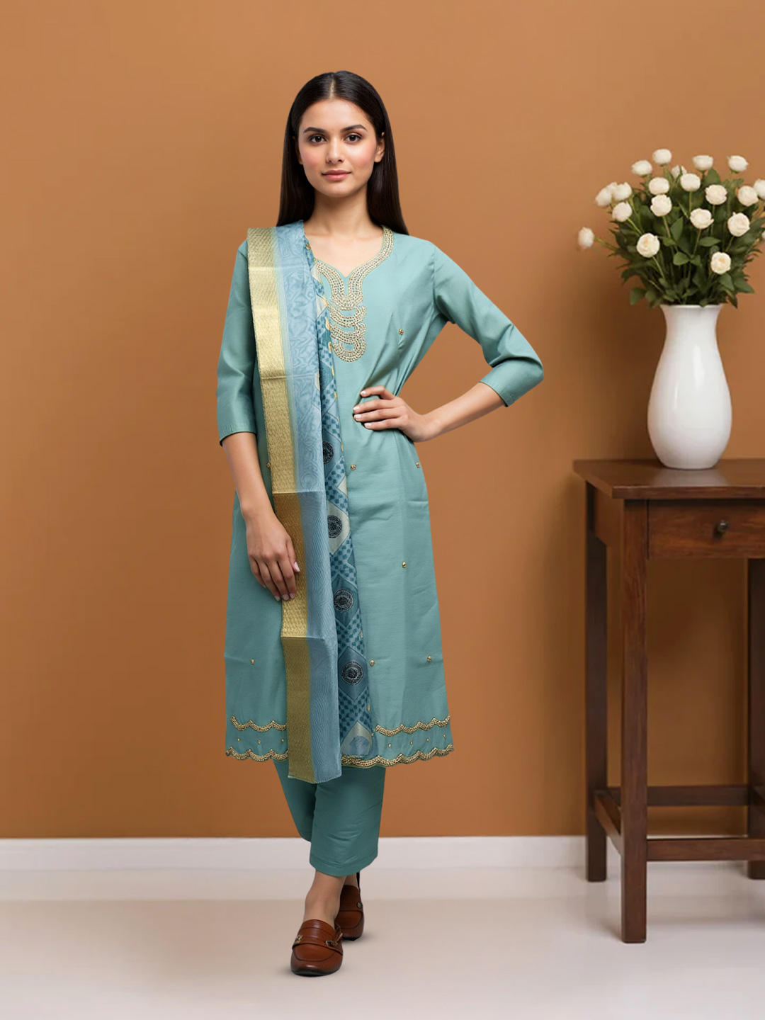 Graceful Ethnic Elegance Salwar Suit Set