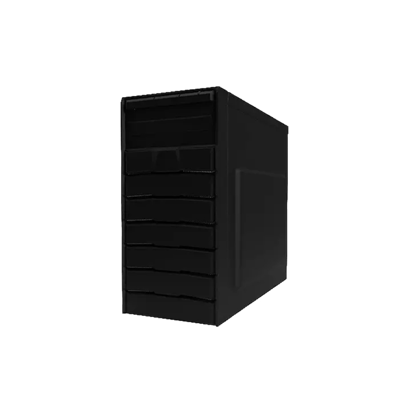 Picture of Acer Veriton -  Intel Core-i3 12100 Eshell Mini Tower Desktop (8GB/ 512GB SSD/ Windows 11 Home/ Black/ 3Years Warranty)