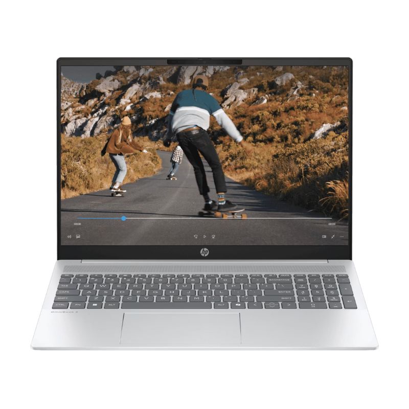 Picture of HP OmniBook 5 - AMD Ryzen AI 7 16" (40.6 cm) Next Gen AI 16-ag1087AU Laptop (24GB LPDDR5/ 1TB SSD/ 2K IPS Touch Display/ AMD Radeon 860M Graphics/ Micro-edge/ Anti-Glare/ Mic Mute Key/ Camera Privacy Shutter/ Windows 11 Home/ Office 2024/ 1Year Warranty/ Glacier Silver Aluminum/ 1.79 kg)