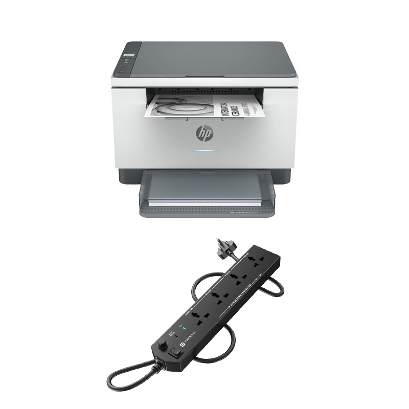 HP Laserjet MFP M233dw Printer (6GX04A)  + Power Extension