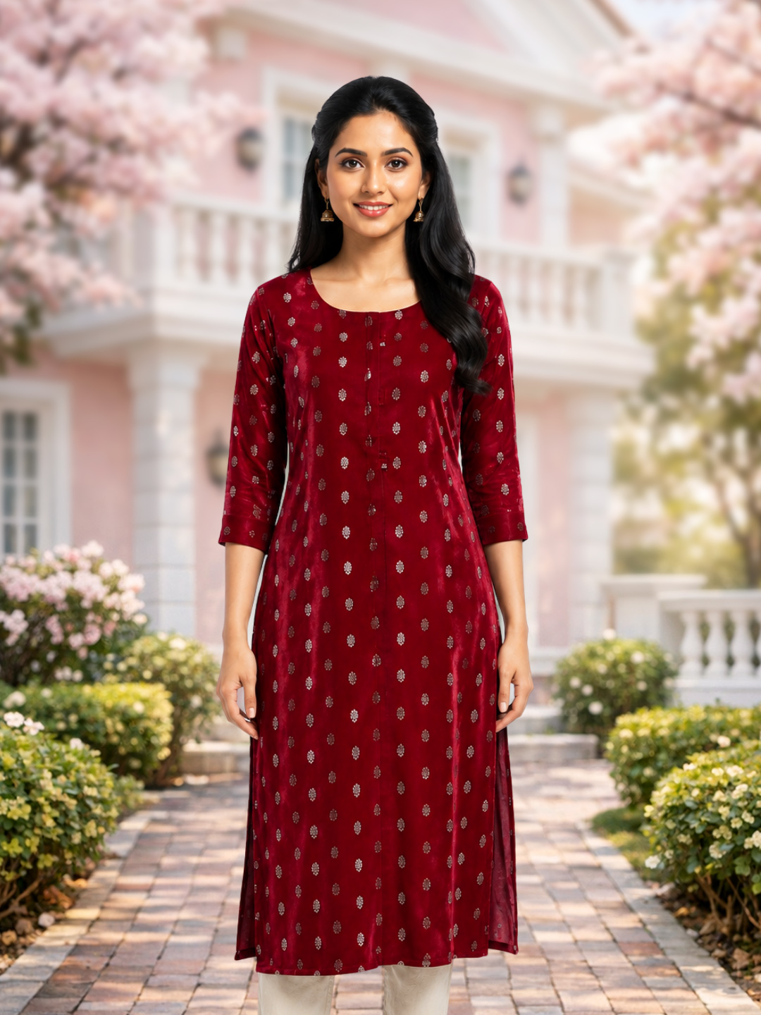 Ethnic Motifs Printed Kurta