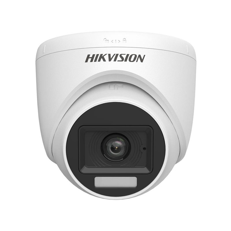 Hikvision 2M Dual Light Audio Indoor Fixed Turret Camera (DS-2CE76D0T-LPFS)