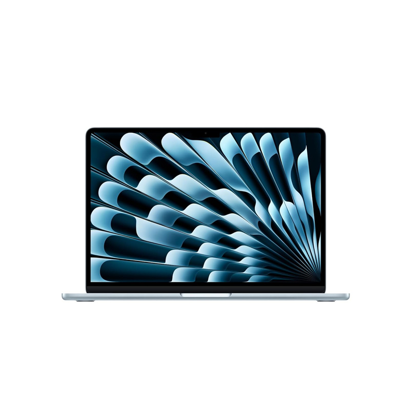 Apple  MacBook Air - 10-core CPU M5 Chip 13" (34.46 cm) MDHH4HN/A  Thin and Light Laptop  (16GB/ 512GB SSD/ Indian English Backlit Magic Keyboard with Touch ID/  1Year Warranty/Sky Blue)