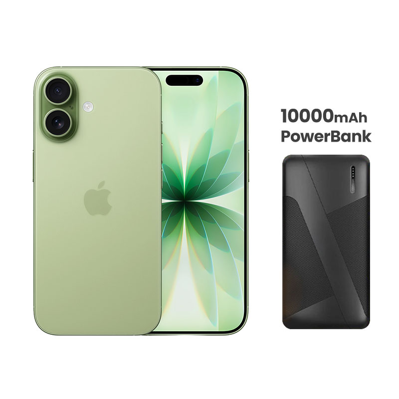 Apple iPhone 17 MG6N4HNA (256GB, Sage)   + 10000mAh PowerBank