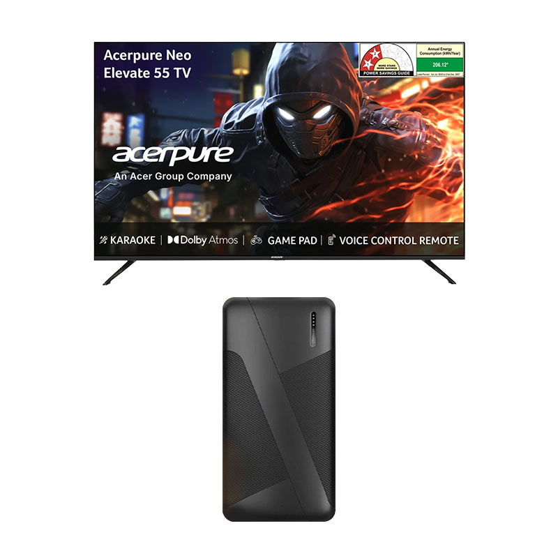 Acerpure  55 inch (1.39 m)  Neo Ultra HD Smart TV (Google TV/ Wi-Fi Direct/ Bluetooth/ AP55UGMT96SFNZ5)