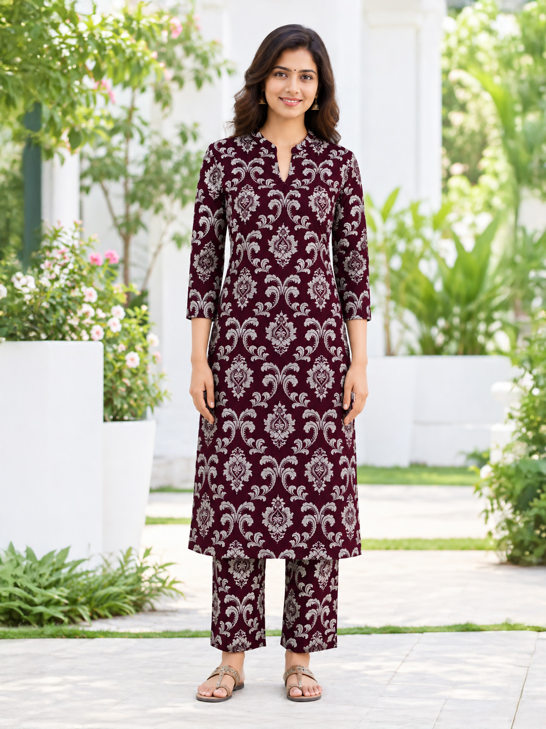 Ethnic Printed  Co-ord Set