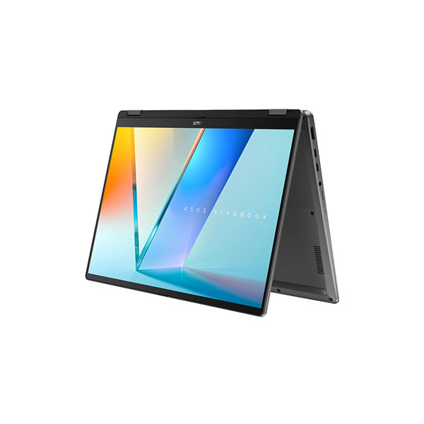 Asus Vivobook 14 Flip - Intel Core Ultra 5 226V 14" (35.56 cm) TP3407SA-SG183WS Thin & Light Laptop (16GB LPDDR5X/ 512GB SSD/ Full HD Plus Display/ Intel Arc Graphics/ Windows 11 Home/ Office Home 2024 + M365 Basic (1 Year Validity)/ 1 Year Warranty/ Matte Gray/ 1.57 kg) 