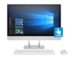 Picture of HP Pav 27-qa179in Touch-All-in-One Desktop (Ci7-8700T Hexacore-16GB-2TB HDD+128GB SSD-Win10-4GB AMD Radeon 530 DDR5)