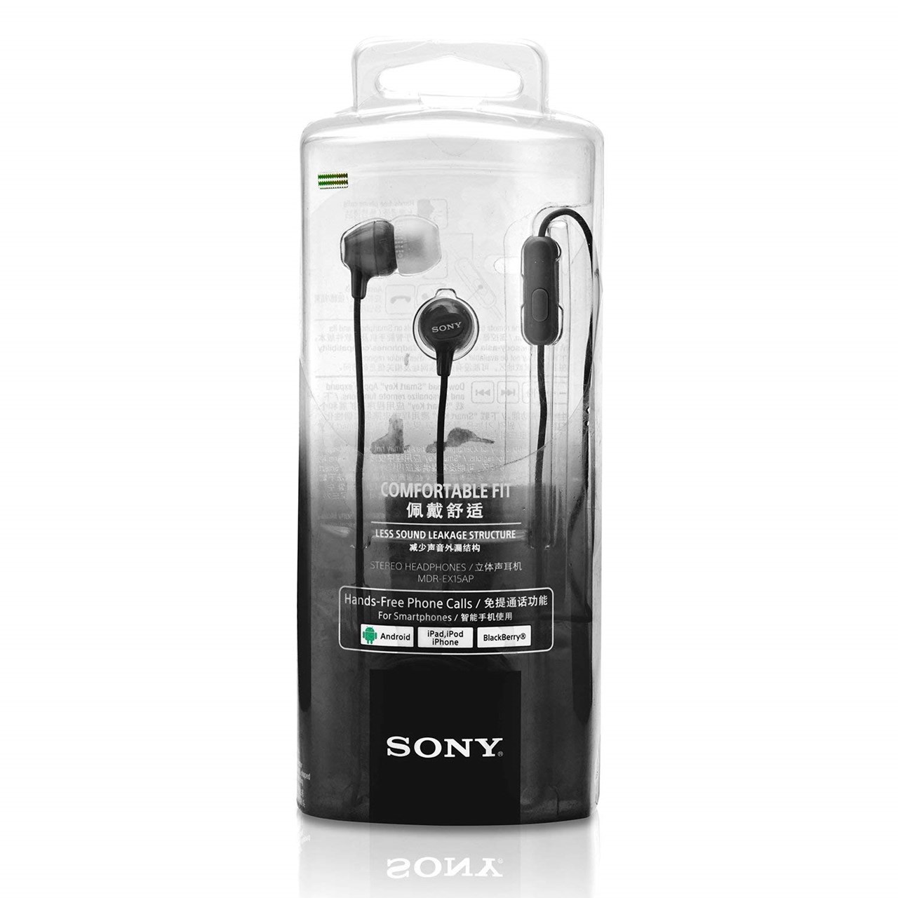 Buy Sony MDR-EX15AP EX Stereo Headphones with Mic (Black) Sathya