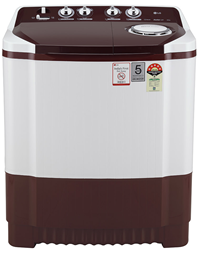 Picture of LG 8 Kg 5 Star Semi-Automatic Top Loading Washing Machine (P8030SRAZ)