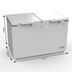 Picture of Godrej Chest Freezer 325L DH Epenta 325C 31 CMFH2LM RW