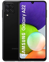 Picture of Samsung Mobile A225FZKR Galaxy A22 ( 6GB RAM,128GB Storage Black)