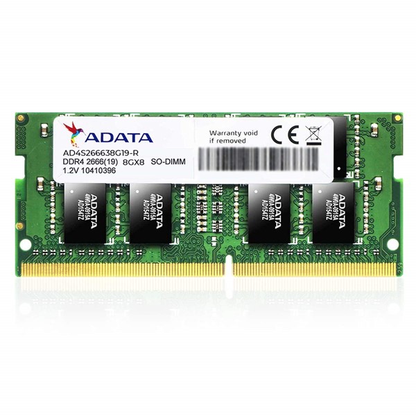 Picture of ADATA 8GB DDR4 modules for notebooks 2666 Laptop Memory