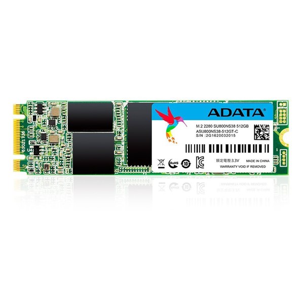 Picture of Adata SU800 512GB M.2 2280 3D NAND Ultimate Internal Solid State Drive