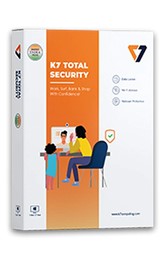 Picture of K7 Total Security Latest Version - 3 PC's, 1 Year 