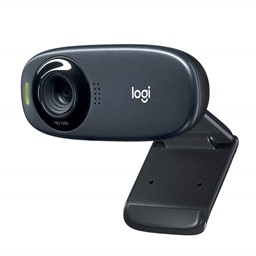 Picture of Logitech C310 HD Webcam, HD 720p/30fps, Widescreen HD Video Calling, HD Light Correction, Noise-Reducing Mic, for Skype, FaceTime, Hangouts, WebEx, PC/Mac/Laptop/MacBook/Tablet - Black