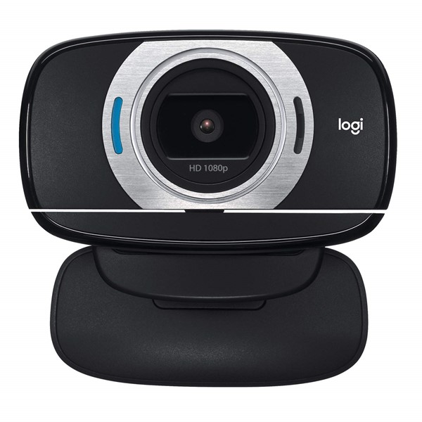 Picture of Logitech C615 Portable Webcam, Full HD 1080p/30fps, Widescreen HD Video Calling, Foldable, HD Light Correction, Autofocus, Noise Reduction, for Skype, FaceTime, Hangouts