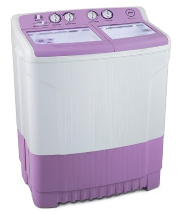 Picture of Godrej 8Kg WS EDGE 80 5.0 TB3 M Lavendar Semi Automatic Washing Machine