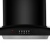 Picture of Faber 90 cm 1100 m³/hr Auto-Clean curved glass Kitchen Chimney (ACE PRO HC PB BK 90, Filterless technology, Push Button, Black)