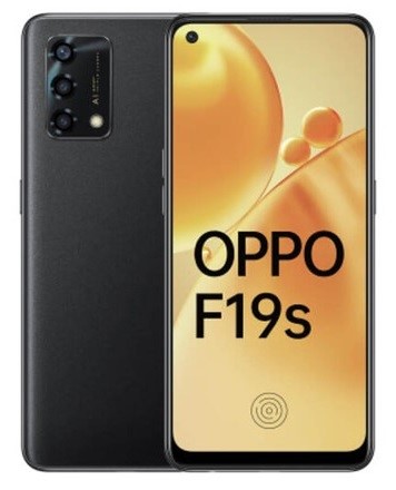 Picture of Oppo Mobile F19s (6GB RAM,128GB Storage,Glowing Black)