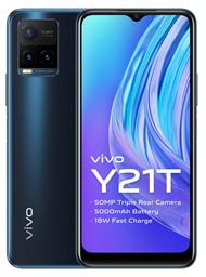Picture of Vivo Mobile Y21T (Midnight Blue,4GB RAM,128GB Storage) 