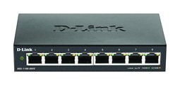 Picture of D-Link Ethernet Switch, 8 Port Easy Smart Managed Gigabit Desktop EEE Network Internet or Wall Mount (DGS-1100-08V2)