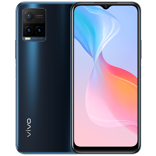 Picture of Vivo Mobile Y21A (Midnight Blue,4GB RAM,64GB Storage) 