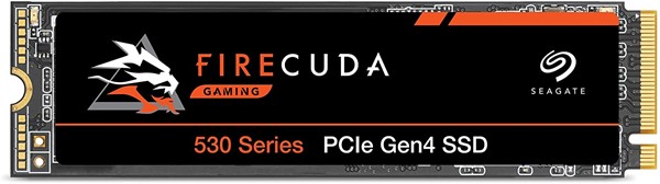 Picture of Seagate FireCuda 530 1TB Internal Solid State Drive - M.2 PCIe Gen4 ×4 NVMe 1.4, Transfer speeds up to 7300 MB/s (ZP1000GM3A013)