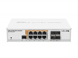 Picture of MikroTik 8x Gigabit Ethernet Smart Switch Router OS L5 (CRS112-8P-4S-IN)
