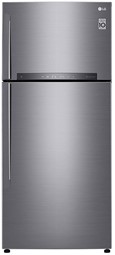 Picture of LG 547 L 3 Star Frost-Free Inverter Double Door Refrigerator (GNH702HLHQ)