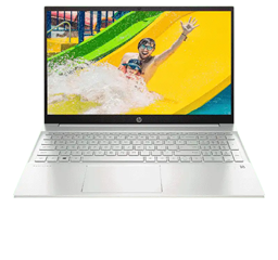 Picture of HP Pavilion FHD Laptop 14-dv1000TU 11th Gen Intel Core i5/8GB DDR4 RAM/512GB PCIe NVMe M.2 SSD/Intel Iris X Graphics/B&O Audio/Backlit/IPS Panel/Natural silver Keyboard /MS Office/Windows 11 Home/14-Inch