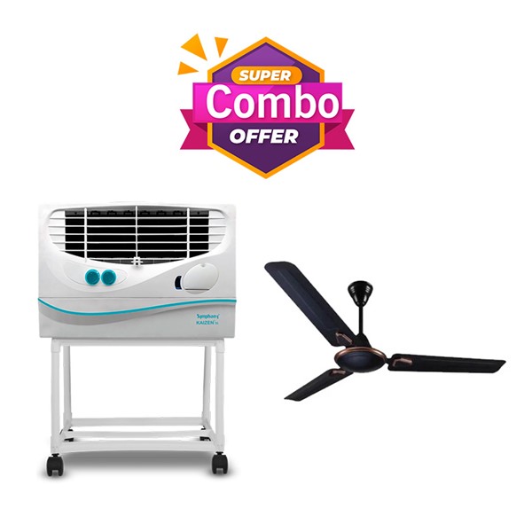 Picture of Symphony Air Cooler Kaizen DB 151 With Trolley + McCoy Fan 48 Windy All Colours