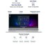 Picture of ASUS VivoBook  X515MA-BR101W Pentium Quad Core (PQC) N5030 / 4GB  RAM / 1TB HDD / Intel Integrated Intel UHD / Windows 11 Home / 15.6 Inch / 1Year Warranty / Transparent Silver