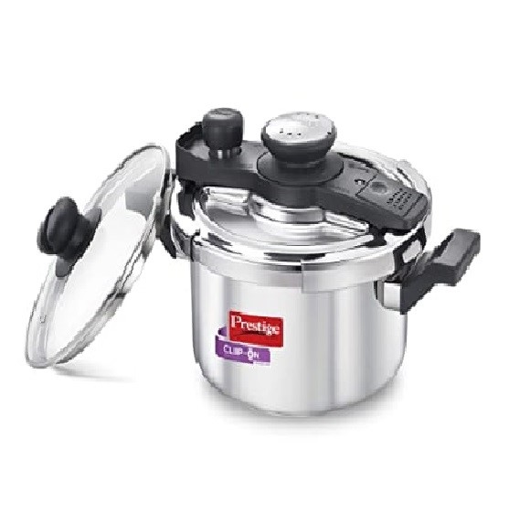 Picture of Prestige Svachh Clip-on Mini Stainless Steel 3 Litre Pressure Cooker
