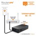 Picture of RESONATE RouterUPS CRU12V2A | Zero Drop | UPS for WiFi Router | Mini UPS | Up to 4 Hours PowerBackup | Battery Replacement Program | Router UPS Compatible with 12V <2A Routers, FTTH, Modem, Set Top Box, Alexa, Mini Camera